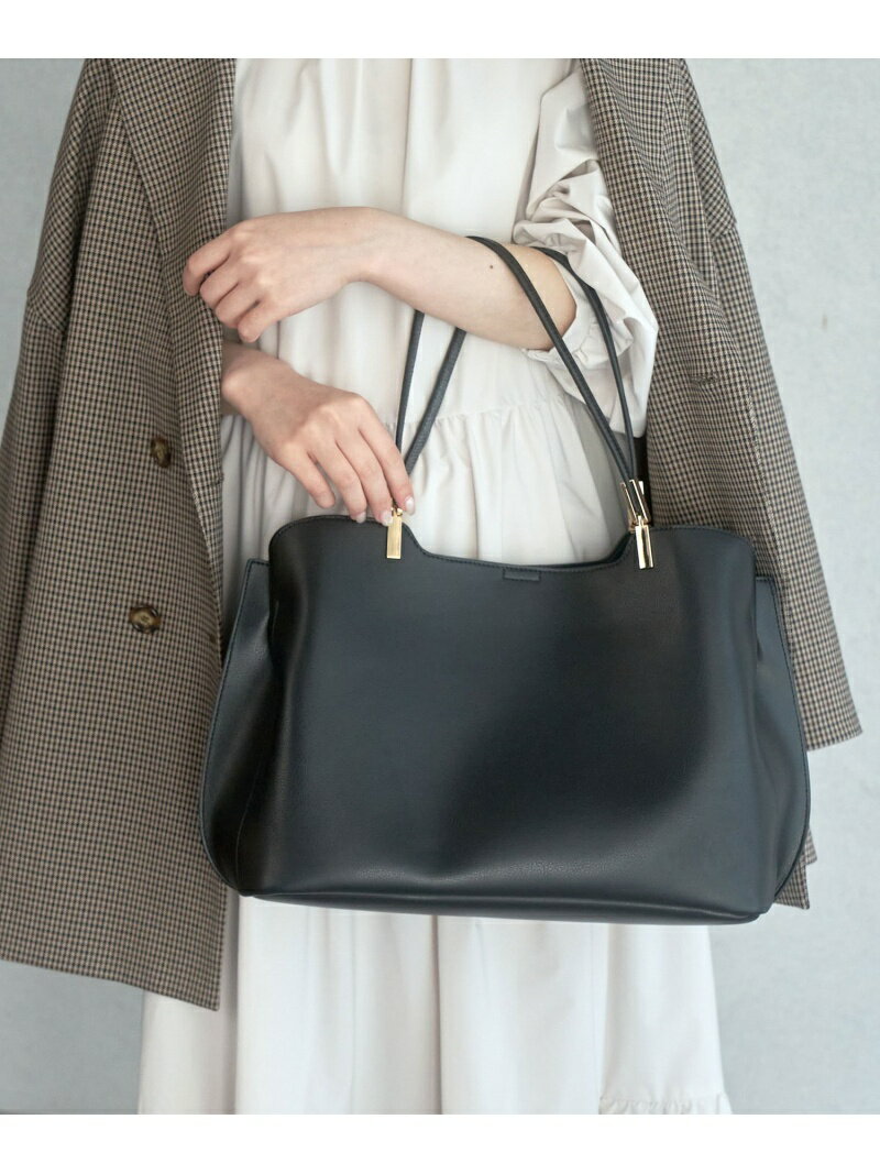 【軽量】レクタンメタル3層A4トートバッグ ROPE' PICNIC PASSAGE ロペピクニック バッグ トートバッグ ブラック ホワイト ブラウン ベージュ グリーン ブルー レッド シルバー【送料無料】[Rakuten Fashion]のサムネイル