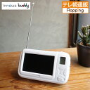 防災用ポータブルラジオ・テレビ innowa buddy じゅん散歩 テレビ朝日 テレ朝通販 ロッピング 乾電池 AC 手回し充電可 ワンセグ視聴