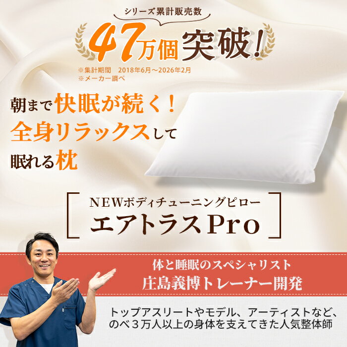 整体・トレーナー監修 NEWボディチューニングピロー エアトラスPro じゅん散歩 テ...