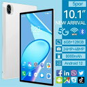 2024年最新 タブレット 2024 PC 10インチ Android12.0 Wi-Fi 6+128GB IPS液晶 SDカード 本体 wi-fi版 在宅勤務...