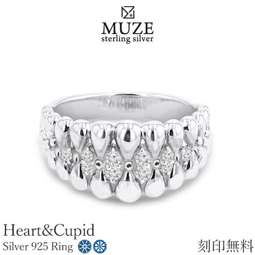 MUZE JEWELRY a1.2mm(10)SV925 Vo[O n[gL[sbh Heart&Cupid L[rbNWRjA AeB[N O Vo[O j[N LL v|[Y TvCY LO made in japan  