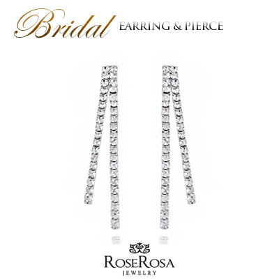 ブライダル イヤリング クリスタル ラインストーン ピアス 女性度UP 結婚式 呼ばれ ウェディング レディースアクセサリー イヤリング 入学式 入園式 卒業式...