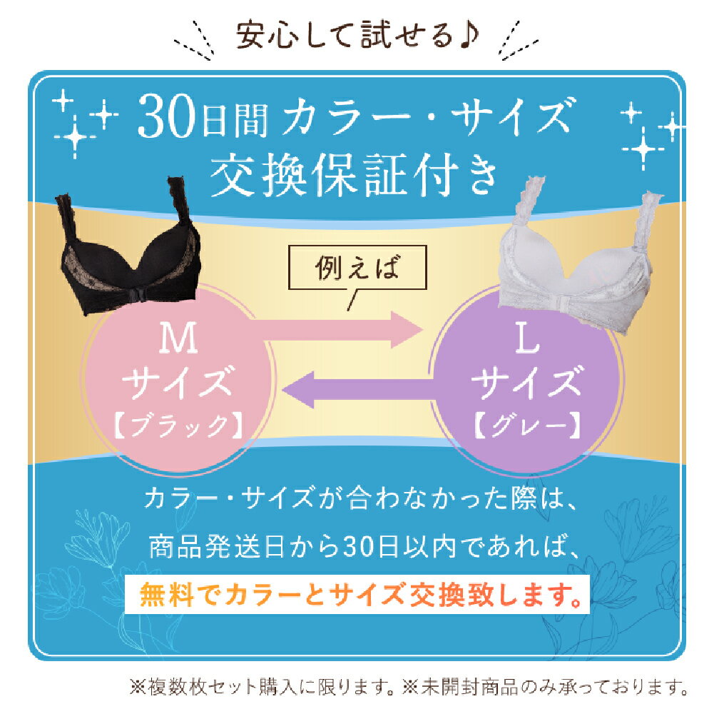 【1,000円クーポン配布中】育乳 ナイトブラ 4枚セット +1枚無料プレゼント 公式 ROSABLU ロザブルー 脇高 美胸 バストアップ バストケア 盛れる カップ一体 ノンワイヤー 大きいサイズ グラマーサイズ 産後 谷間 昼夜兼用 授乳ブラ 育乳ブラ 谷間 補正 下着 横流れ レース