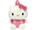 ぬいぐるみリュック リュックサック ハローキティ サンリオ キャラクターリュック デイパック キティ 新学期 遠足 お出かけ Dパック キッズリュック ぬいぐる...