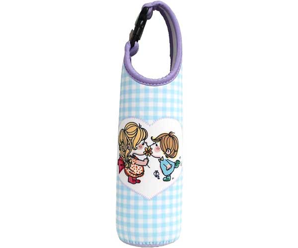 水森亜土 ボトルカバー ペットボトルカバー ボトルケース ボトルショルダー ラブリーBL 亜土ちゃん ア..