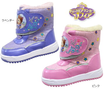 【ちいさなプリンセス ソフィア】【ディズニー プリンセス】【Disneyzone】 ディズニー 7384 ブーツ スノーブーツ ウィンターブーツ ジュニア キッズ 子供靴 女の子 ディズニープリンセス 防寒 ソフィア *メール便不可*
