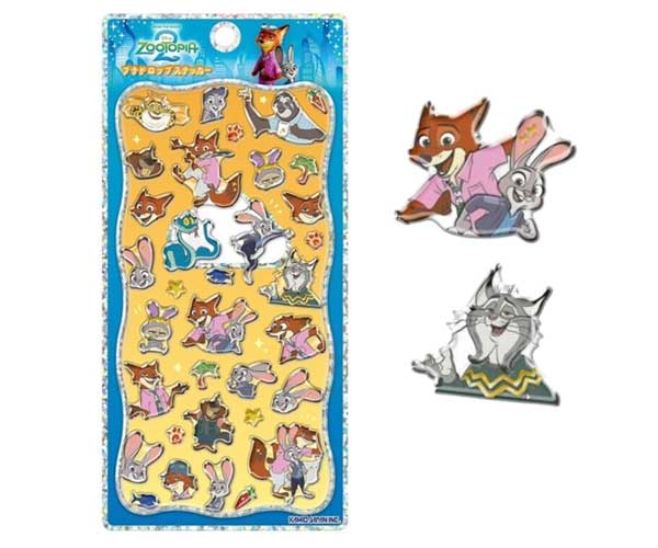 ズートピア2 プチドロップシール カミオジャパン 307333