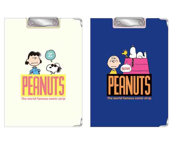 スヌーピー クリップボード 2つ折りクリップボードA4 バインダー 文具雑貨 事務用品 スヌーピー PEANUT..