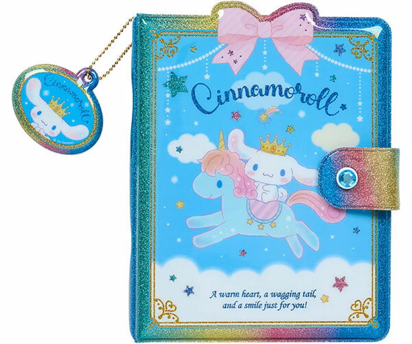 サンリオ シール＆シール手帳 シナモロール サンリオキャラクターズ Sanrio メモ シール ステッカー ぷっくりシール 手帳 ときめくシール シール帳 913928のサムネイル