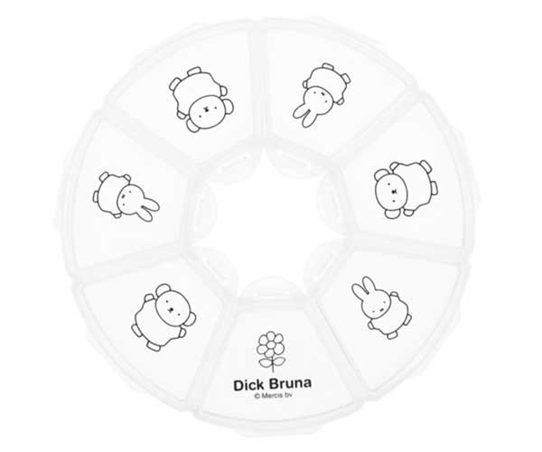 ミッフィー ピルケース 7DAYSピルケース 7マス フリーケース 連結式 キャラクターグッズ ピルケース お薬入れ マルチケース トラベル ケース 旅行 キャラクター雑貨 MF92177 粧美堂