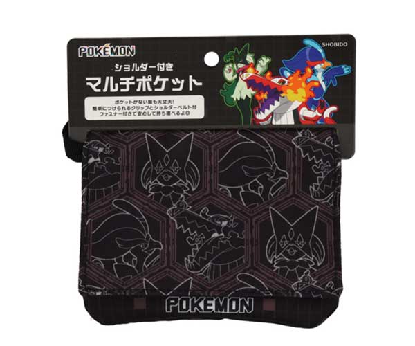 マルチポケット ポケモン ワンタッチクリップ ピカチュウ マスカーニャ ウェーニバル ラウドボーン ス..