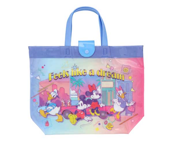 バケット型バック ディズニー プールバッグ ミッキーマウス ミニーマウス デイジー ドナルド チップと..
