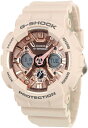 すぐに使える【2点で5%OFFクーポン】腕時計 メンズ パステルピンク シンプル カシオ G-SHOCK Gショック アナデジ CASIO GMAS120MF-...
