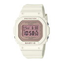 カシオ 腕時計 BABY-G BGD-565SC-4JF ホワイト ピンク レディース CASIO