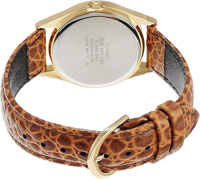 カシオ 腕時計 メンズ ゴールド ライトブラウン チープカシオ MTP-1093Q-9A CASIO