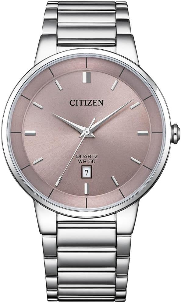 シチズン 腕時計 BI5120-51Z ピンクグレー レディース CITIZEN ステンレス クォーツ 5気圧防水 3針 上品 洗練 ビジネス カジュアル ギフト プレゼント ━　( ブランド説明 )　━━━━━━━━━━━━━━━━━━━CITIZEN（シチズン）は、1918年、尚工舎時計研究所として創業されました。『市民に愛され親しまれるモノづくりを』という想いを込め「シチズン」と名付けられました。1959年国産初の完全防水ウオッチ「パラウォーター」、1976年世界初のアナログ式太陽電池ウオッチ「ソーラーセル」を発売するなど、革新的な技術と共に親しまれてきたブランドです。━　( 商品特徴 )　━━━━━━━━━━━━━━━━━━━━━落ち着きの中に上品な華やかさを感じるピンクグレーのダイヤルと、シルバーブレスレットの組み合わせ。シンプルかつオーソドックスなデザインで、幅広い年齢や着用シーンをカバーするアイテムです。ご自身用にも、大切な方への贈り物にもおすす━　( 商品詳細 )　━━━━━━━━━━━━━━━━━━━━━型番：BI5120-51Z、サイズ：約 47.4×40×7.3mm(縦×横×厚さ)、腕周り14-21cm、重さ98g、・モニター発色により色合いが異なる場合がございます。・大変好評のため、売れ違いになる可能性がございます、あらかじめご了承ください。・本商品は並行輸入品のため、日本語表記の説明書はメーカー様のHPよりダウンロードをお願いしております。・※商品の入荷時期によっては掲載しています写真と仕様が異なる可能性がございます。 2