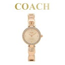 すぐに使える【2点で5％OFFクーポン】コーチ 腕時計 レディース ピンクゴールド シンプル COACH 14503172 並行輸入品