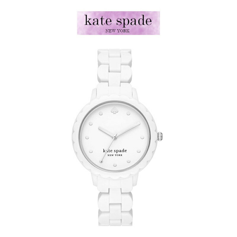 ケイトスペード 腕時計 レディース マルチ Kate Spade MORNINGSIDE ホワイト シンプル KSW1608 並行輸入品 プレゼント ギフト マルチカラー