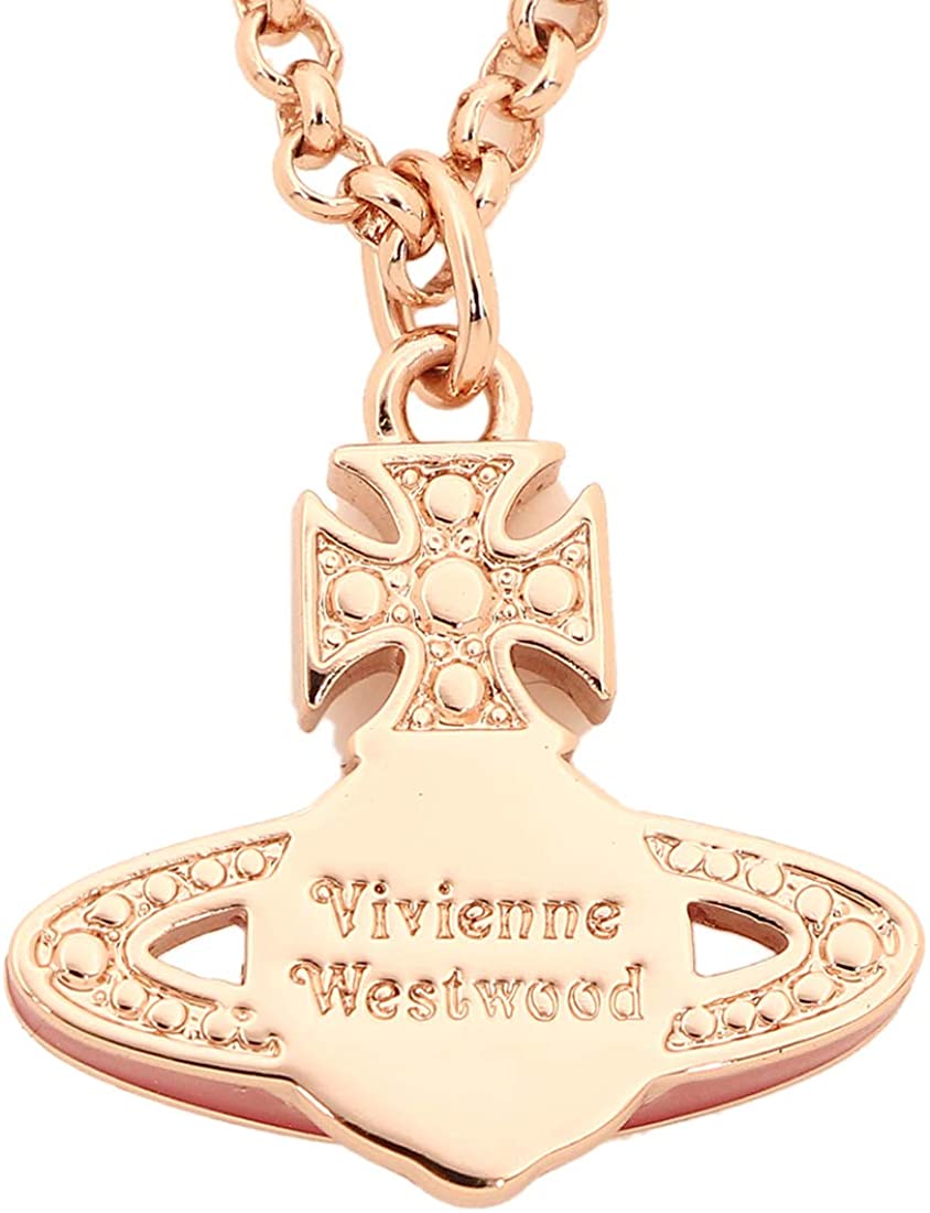 ヴィヴィアン ウエストウッド Vivienne Westwood ネックレス レディース アクセサリー ピンクゴールド ピンク REGINA SMALL BAS RELIEF 63020210 G169 並行輸入品 プレゼント ギフト 実用的 かわいい 可愛い オシャレ おしゃれ