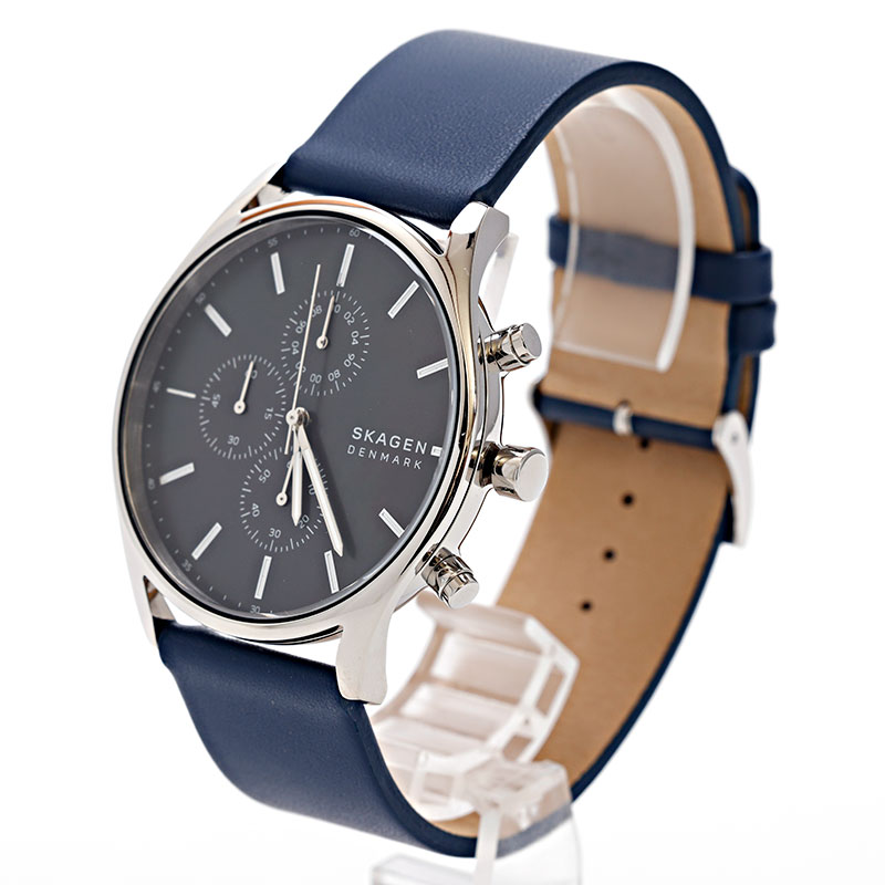 スカーゲン 腕時計 メンズ HOLST マザーオブパール ブルー SKW6653 SKAGEN