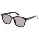 グッチ サングラス メンズ レディース アジアンフィット ブラック ライトグレー GG0637SK-003 GUCCI