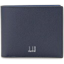 ダンヒル 二つ折り財布 メンズ CADOGAN ネイビー ブルー 18F2320CA410 dunhill
