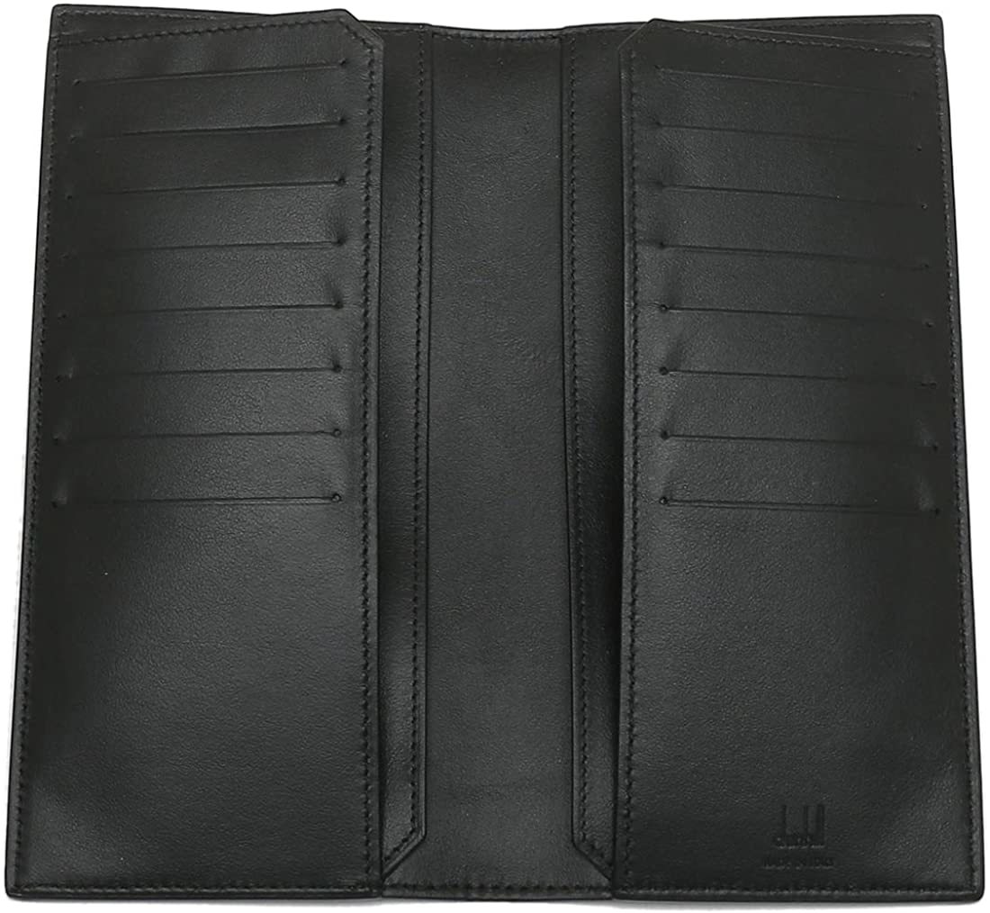 定番高品質 財布 シンプル ブランドロゴ カジュアル スリムDUNHILL ダンヒル DU19F2910SC-001 長財布 ブラック メンズ 並行輸入品 新生活:ロゼ・エムロード 再入荷通販