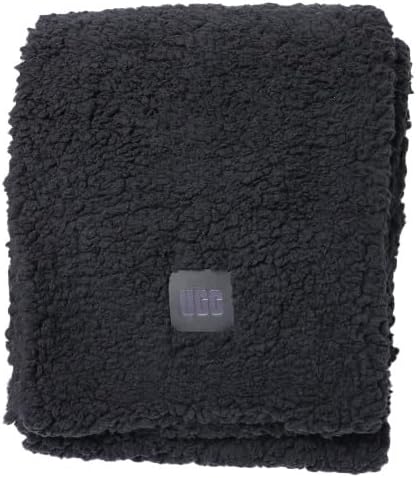 アグ マフラー レディース Sherpa Oversized Scarf ブラック 20052-BLK UGG