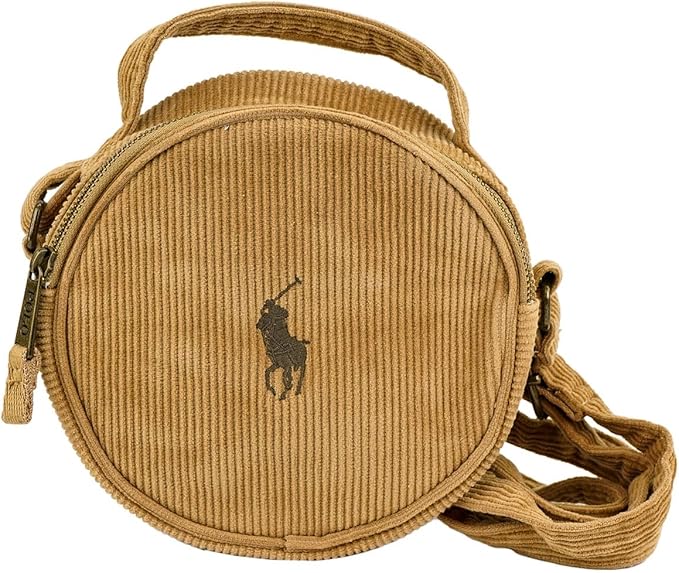 ポロラルフローレン ハンドバッグ POLO ROUND HANDBAG 4AR113-X81 CAMEL/Brown レディース メンズ POLO RALPH LAURENのサムネイル