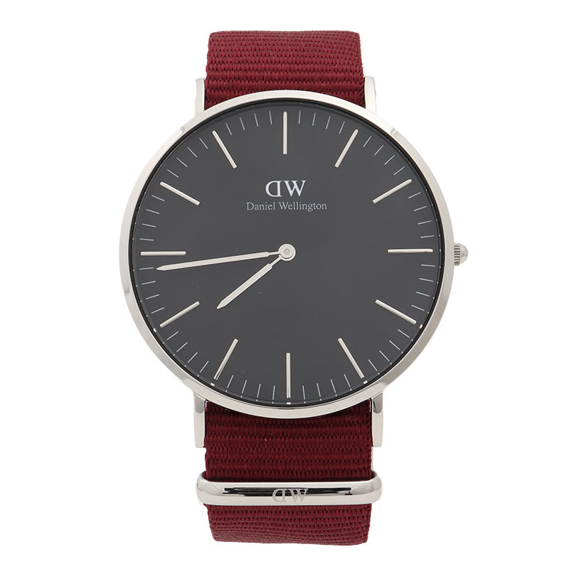 すぐに使える【2点で5％OFFクーポン】ダニエルウェリントン 腕時計 レディース ブラック レッド Daniel Wellington クラシック ロゼリン Classic Roselyn DW00100270