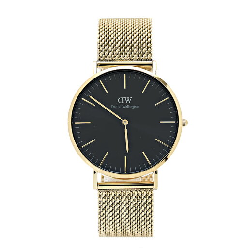 ダニエルウェリントン 腕時計 メンズ CLASSIC MESH ONYX ブラック ゴールド DW00100631 Daniel Wellington ダニエルウェリントン 腕時計 メンズ CLASSIC MESH ONYX ブラック ゴールド DW00100631 Daniel Wellington