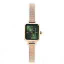 _jGEFg rv fB[X QUADRO MINI MELROSE EMERALD O[ S[h DW00100648 Daniel Wellington