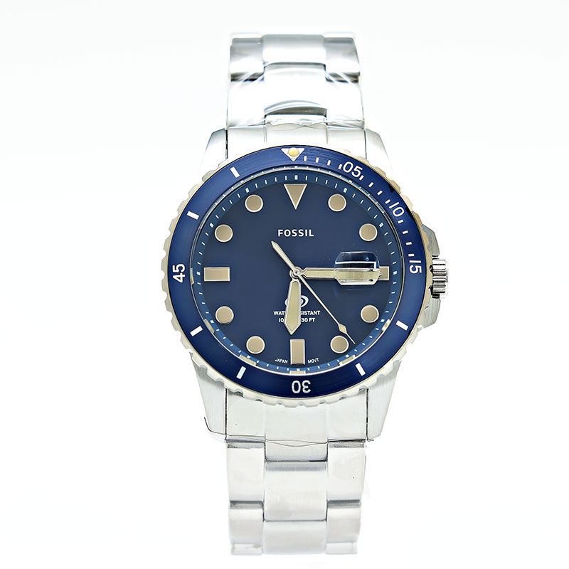 フォッシル 腕時計 メンズ FOSSIL BLUE ブルー シルバー FS5949 FOSSIL