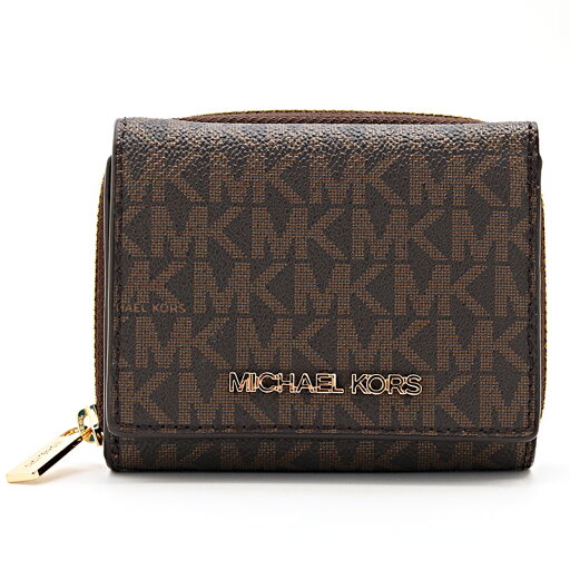 マイケルコース 三つ折り財布 35H9GTVZ5B BROWN ブラウン 茶色 レディース MICHAEL KORS マイケルコース 三つ折り財布 35H9GTVZ5B BROWN ブラウン 茶色 レディース MICHAEL KORS