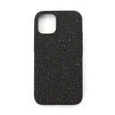 すぐに使える【2点で5％OFFクーポン】スワロフスキー スマートフォンケース レディース ブラック シンプル Swarovski High Smartphone Case iPhone 12 mini 5616379 並行輸入品