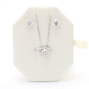 【 在庫一掃セール対象 】15% OFF(2024年前期当店平均価格比)スワロフスキー ネックレス ピアス レディース Constellaセット ホワイト シル...