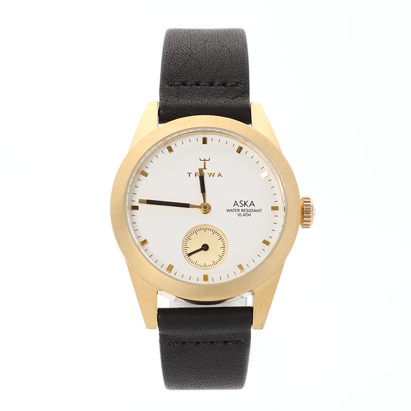 トリワ ビジネス腕時計 レディース すぐに使える【2点で5％OFFクーポン】腕時計 レディース ブラック ホワイト トリワ TRIWA AKST101-SS010113 並行輸入品 ブランド