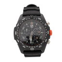 すぐに使える【2点で5％OFFクーポン】ルミノックス 腕時計 メンズ ブラック シンプル Bear Grylls Survival XB.3741 LUMINOX クロノグラフ