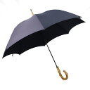 フォックスアンブレラズ 高級長傘 メンズ ネイビー シンプル GT9 WHANGHEE CANE 竹 FOX UMBRELLAS GT9-WHAN-POLY-8...