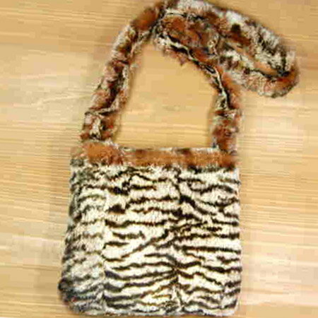 乐天商城 - イタリア製 ラビットファー バッグBBS ビービーエスbbs-1158ひょう柄21000