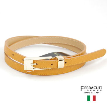 イタリア製レザーベルトレディース型押しレザーferracuti-8871-camelキャメルferracutiフェラキューティー【ランキング】【ファッション】【バックル】【革小物】【belt】【ブランド】12100