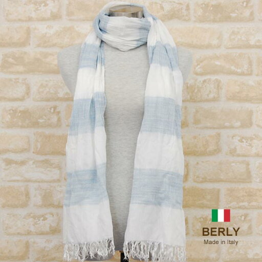 ストール春夏イタリア製レディース・メンズ・ユニセックスberly-25024-blueブルー・BERLYベリー【マフラー】【スカーフ】【stole】【women】【men】12100 ストール春夏イタリア製レディース・メンズ・ユニセックスberly-25024-blueブルー・BERLYベリー【マフラー】【スカーフ】【stole】【women】【men】12100