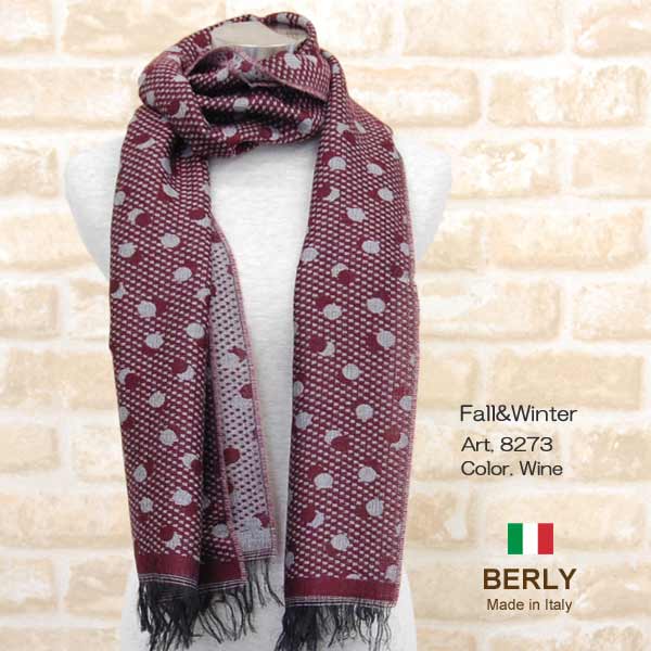 [SALE]ȡ뽩ߥꥢڥǥۡڥ󥺡ۡڥޥե顼ۡڥաۡstoleۡwomenۡmenBERLY٥꡼8273-wine9000