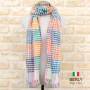 ストール春夏イタリア製レディース・メンズ・ユニセックスberly-936-orangeオレンジ・BERLYベリー【マフラー】【スカーフ】【stole】【women】【men】11000(4)