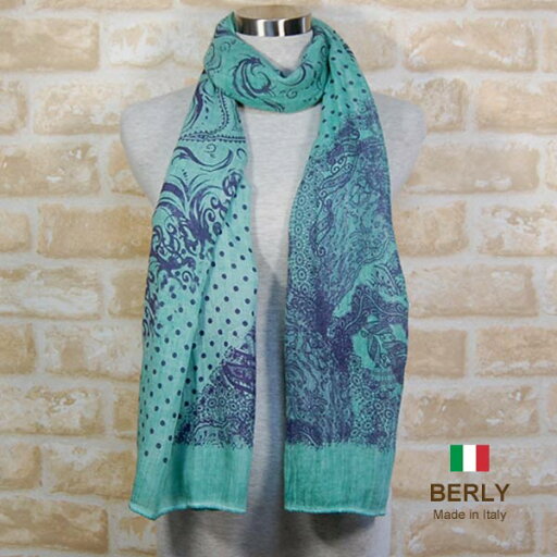 ストール春夏/秋冬イタリア製レディース・メンズ・ユニセックスberly-colonia-green グリーン・BERLYベリー【マフラー】【スカーフ】【stole】【women】【men】11000 ストール春夏/秋冬イタリア製レディース・メンズ・ユニセックスberly-colonia-green グリーン・BERLYベリー【マフラー】【スカーフ】【stole】【women】【men】11000