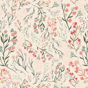 Hillside Meadow Wind 草花 プリント生地【10cm単位の切売り】ART GALLERY FABRICS / USAコットン