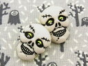 ハロウィン/ガイコツ/骸骨/スカルButtons Galore ボタン 3個セット Happy Halloween（Skulls）BG-HH123