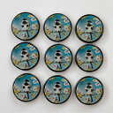 【ヨーロッパ製ボタン】鳥 / 2つ穴ボタン / 20mm1個単位での販売です(13783-jim)