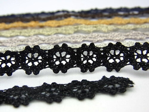 ラメトーションレース幅11mm前後 No.9825