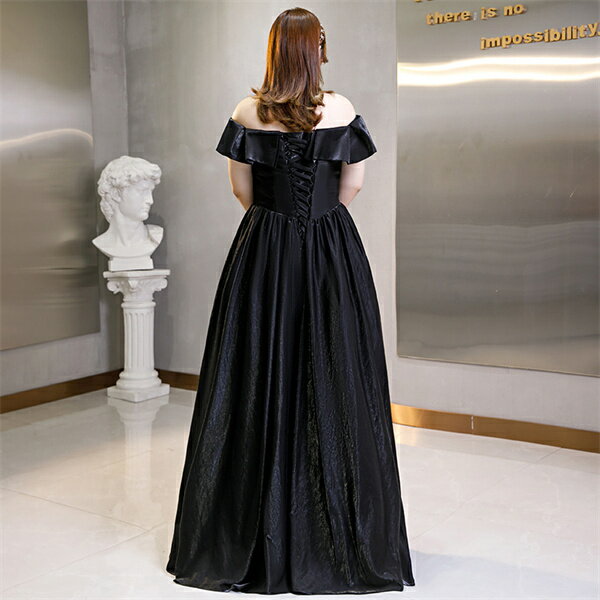 ドレス 大人 ピアノ 発表会 ロングドレス 黒 演奏会 演奏会用ドレス 袖付き ピアノ発表会 黒 結婚式 高校生 パーティードレス 演奏会ドレス 大きいサイズ 母親 コンクール イブニングドレス ロング 大きいサイズドレス 小さいサイズ